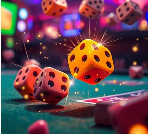 Multi-game dashboard showing live dealers and sports markets